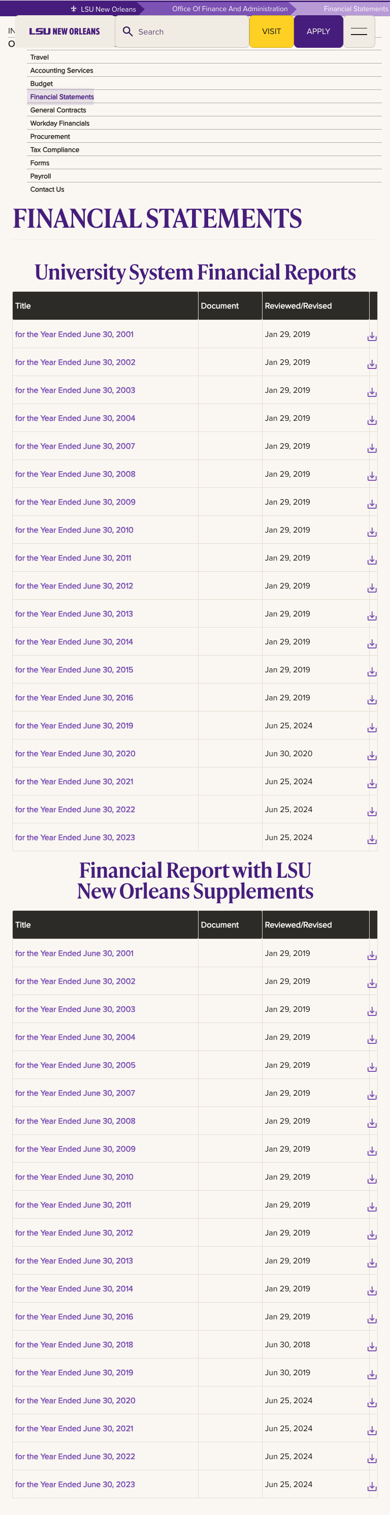 business-affairs-financial-statements mobile