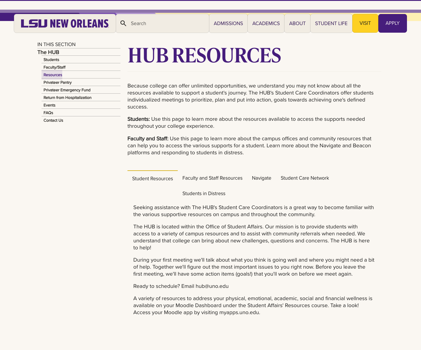 hub-resources desktop