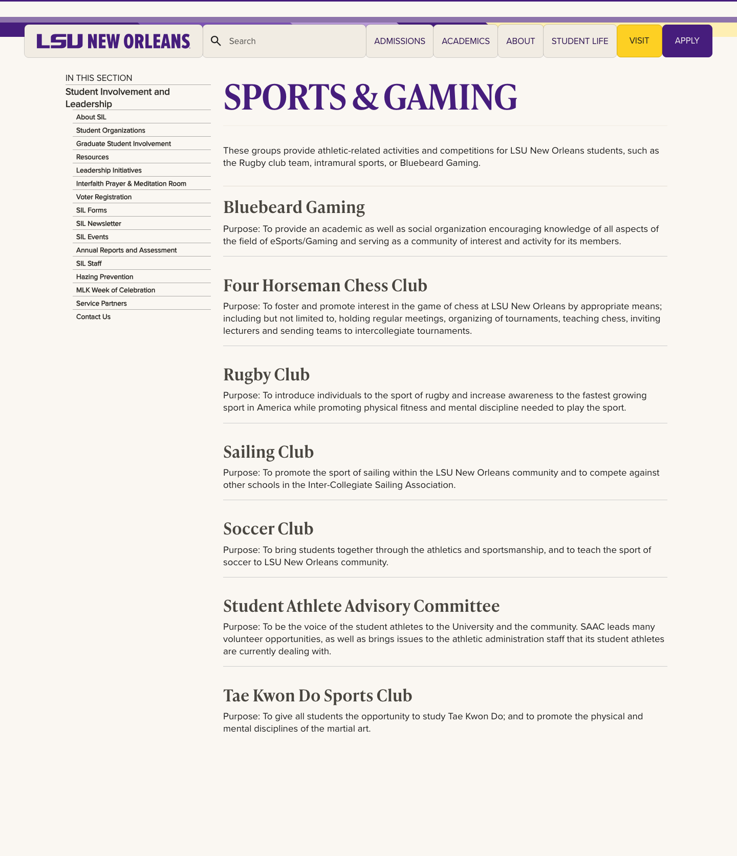 student-involvement-leadership-orgs-sports-gaming desktop