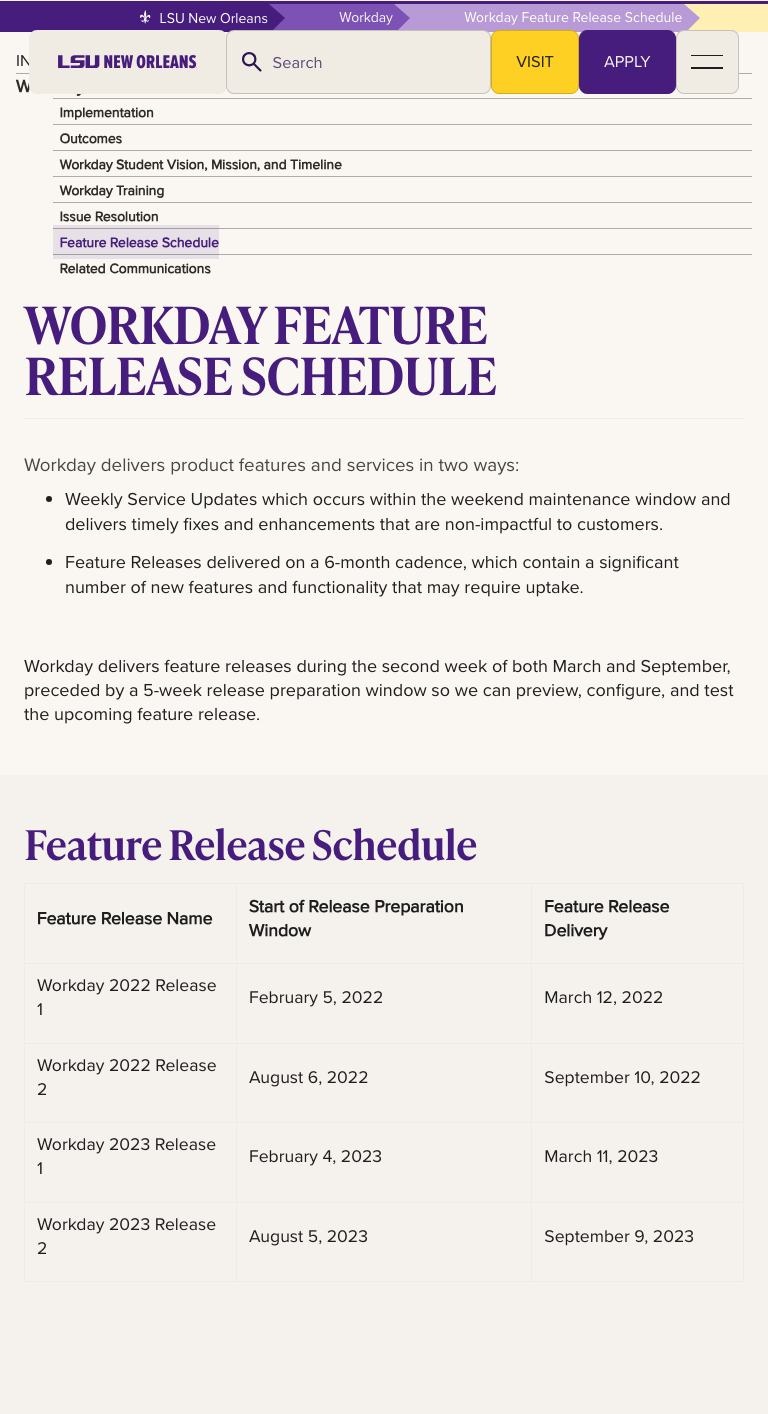 workday-schedule mobile
